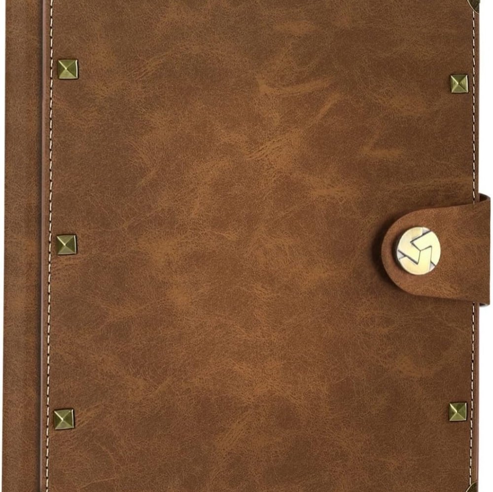 SEEHAN A5 Journal Vintage Binder Journal Notebook 200 Blank Pages PU Leather - Picture 7 of 7